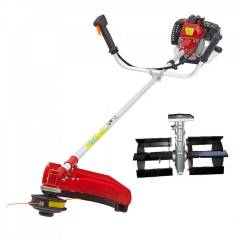 Greenleaf 1.25kW 2 Stroke Brush Cutter with Tiller Attachment