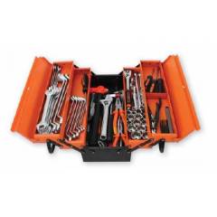Groz 5 Tray Cantilever Tool Box Set with Tools, MTB/5/84/AU