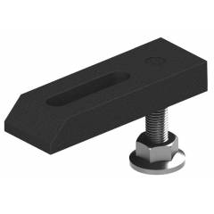NTC NTEC-12S Tapped End Strap Clamp with Adjustable Support
