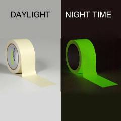 Clickforsign 48mm Glow In The Dark Night Vinyl Self Adhesive Tape (Pack of 2)