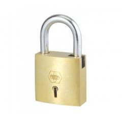 Harrison 60mm Brass Square Padlock, A1 0009