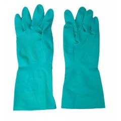 KT Blue Nitrile Safety Gloves for Solvent Use (Pack of 10)