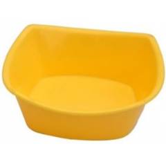 Generic Royal Touch Plastic Bowl No-4, Yellow