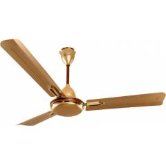 Orient 320rpm Quasar Ornamental Goldan & Chocolate Ceiling Fan, 1200mm