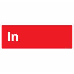 Safety Sign Store Entry-In Sign Board, GS871-1442PC-01