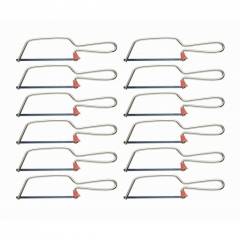 Mechtools 6 Inch Junior Hacksaw Frame with Finger Guard, MT18517 (Pack of 12)