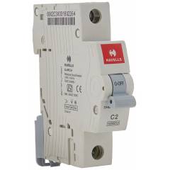 Havells EURO-II 63A C Curve SP MCB, DHMGCSPF063 (Pack of 12)