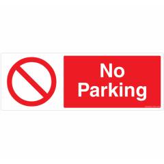 Safety Sign Store No Parking Sign Board, PB105-1442V-01