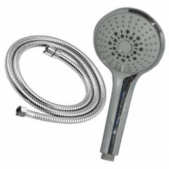 Goonj Hand Shower Iris Multi-Flow With Flexible Tube 1.5 Meter and Wall Hook, VHS-3093-2
