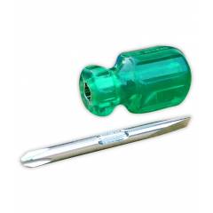 Semato Sanjana 2-in-1 Stubby Screw Driver No. 584 (Pack of 10)