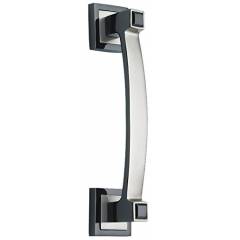 Spider 10 Inch Zinc Alloy On Rose Pull Handle, ZPR1610BS (Pack of 2)
