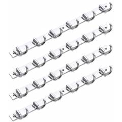Doyours 4 Pcs 6 Prong Butterfly Multipurpose Hooks/Hanger Set, DY-0683