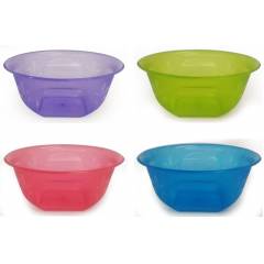Generic 6 inch Flora Plastic Bowl Set (pack of 4), 1755