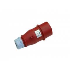 J-BALS 16A 5 Pin Red Industrial Plug, CA0151