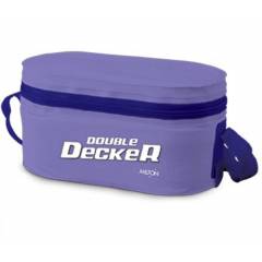 Milton Double Decker 3 Piece Purple Lunch Box Set
