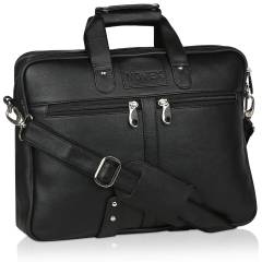 Novex Cave PU Black Laptop Bag