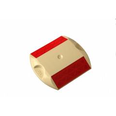 3M Two Sided Red Raised Pavement Marker, 290 ILC 2R (Pack of 25)
