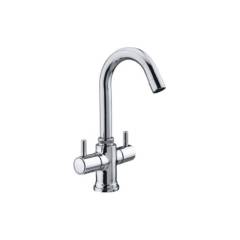 Jainex Flora Center Hole Basin Mixer with Free Tap Cleaner, FLR-6246