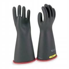 Ufo Shock Proof Black Electrical Safety Gloves, Size: XL