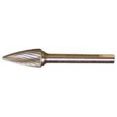Shiballoy Tungsten Carbide Rotary Burrs, Non-Ferrous Cut, D 10NF