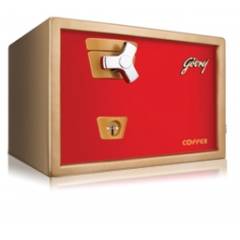 Godrej Premium Coffer V1 Red Brown And Red Safe
