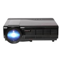 Egate P513 Portable LED Projector with 3 Feet Ceiling Mount Kit & 7x5 Feet Eyelet Projector Screen