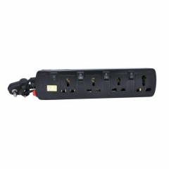 Prodot 4 Sockets Multi Button 2.5m Cord Spike Buster