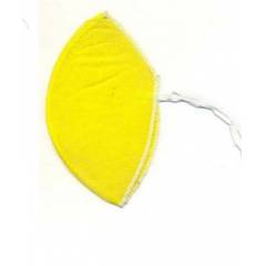 Nonwoven Yellow Face Mask (Pack of 100)