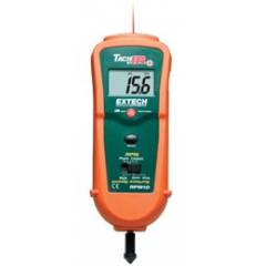 Extech Photo/Contact Tachometer with Built-in Infrared Thermometer, RPM10