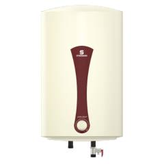 Standard Amazer 10 Litre Ivory & Red Storage Water Heater, GSWEAZSIR010