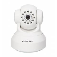 FOSCAM FI9816P Plug and Play 720P Hd H.264 Wireless/Wired Pan/Tilt IP Camera, Colour: White
