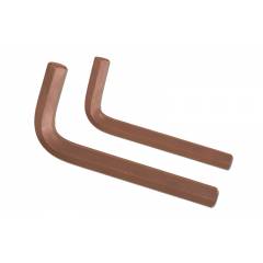 Taparia 2mm Brown Finish Allen Key, AK-2 (Pack of 50)