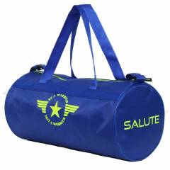 Salute Basic New 30 Litre Blue Polyester Duffel Bag