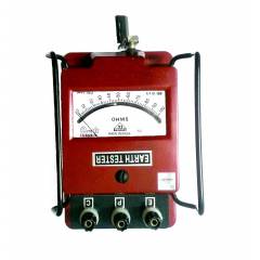 Yokins 4 Terminal Type Earth Tester, 100/1000/10000 ohms