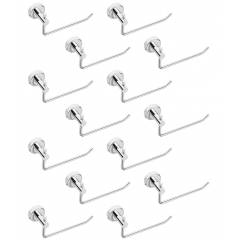 Abyss ABDY-1616 Chrome Finish Stainless Steel Towel Ring (Pack of 14)
