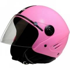 Super Add K10 Open Face Pink Helmet