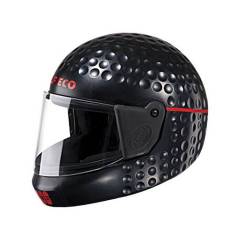 Studds Golf Eco Black Full Face Helmet, Size: L