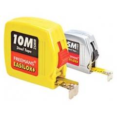 Freemans Easilok 5m Steel Tape Rules without Belt Clip, Width: 13mm