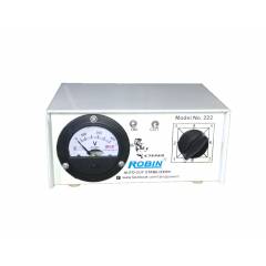 Robin Teper 222a 300VA 140-280V 1 CRT TV/Music System + DVD/DTH Autocut Voltage Stabilizer