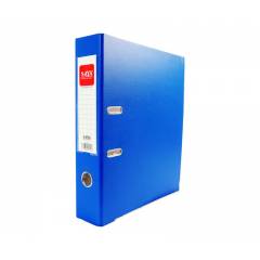 Saya Royal Blue One side PVC Cover Lever Arch File Original, Dimensions: 285 x 70 x 350 mm (Pack of 2)