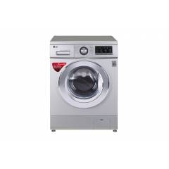 LG 8kg Luxury Silver Front Loading Fully Automatic Washing Machine, FH4G6TDNL42