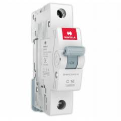 Havells Euro-II 16A Single Pole C Curve MCB, DHMGCSPF016