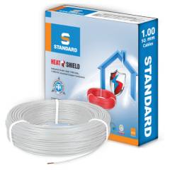 Standard 1.5 Sq mm 90m white PVC FR Wire, WSFFDNWA11X5