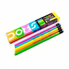 Doms Neon Pencils (Pack of 10)