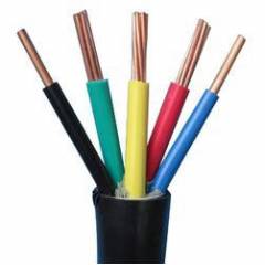 RISTACAB 1 Sqmm 5 Core 100m Black PVC Flexible Industrial Cables