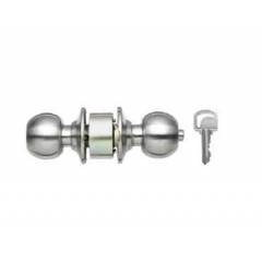 Godrej Classic Lock Keyed Stainless Steel Door Knob, 5808
