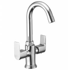 Jainex Era Deck Mounted Basin Mixer with Free Tap Cleaner, ERA-6646