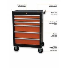 Groz 8 Drawer Portable Workstation, MTB/8, Dimension: 686x457x985 mm