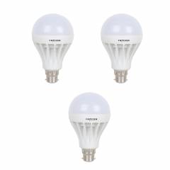 Frazzer B-22 3W LED Bulb, FR3W3, (Pack of 3)