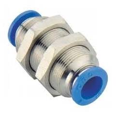 Pneumax Equal Union Straight Connector PPU8G, Outer Diameter: 8 mm